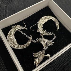 ndmade indie designer baroque gothic earring